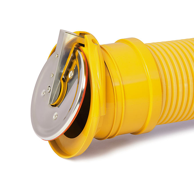 80/100mm Land Drainage FlapValve/Rodent Barrier