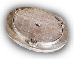 320mm Diameter Aluminium Manhole Cover & Frame
