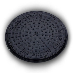 450mm Diameter PP Manhole Cover & Frame 35kn Pack of Ten