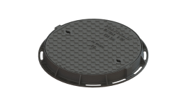 600mm Dia B125 Ductile Iron Cover & Frame