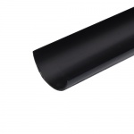 200mm Half Round Gutter x 3m (Black)