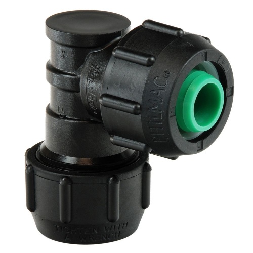 60mm 90˚ Land Drainage Elbow
