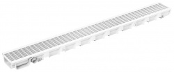 White Pegasus 49mm Deep Drainage Channel x 1m