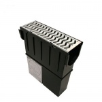 Storm Drain Channel Sump Unit with Galv Grate