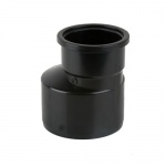 160mm - 110mm Soil Pipe Reducer - Black