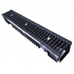 C250 Drainage Channel x 1m Cast Iron Grate