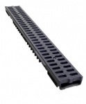 Low Profile Drainage Channel x 1m Plastic Grate