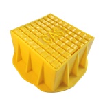 Yellow Gas Surface Box 185mm x 190mm x 75mm Polypropylene
