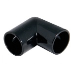 21.5mm Black 90 Elbow