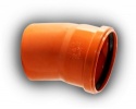 160mm Underground Drainage 15 Bend S/S