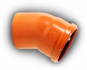 160mm Underground Drainage 30 Bend S/S