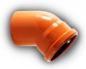 200mm 45 S/S Bend Underground Drainage