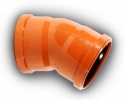 160mm Underground Drainage 30 Bend D/S