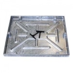 450mm x 450mm Aqua Knight Cover & Frame