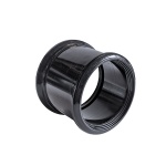 110mm Economy Soil Pipe Slip Coupling D/S Black