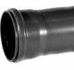 110mm Soil Pipe Single Socket x 3m