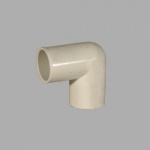 21.5mm White 90 Elbow