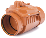 160mm Drainage Non Return Valve (single flap)